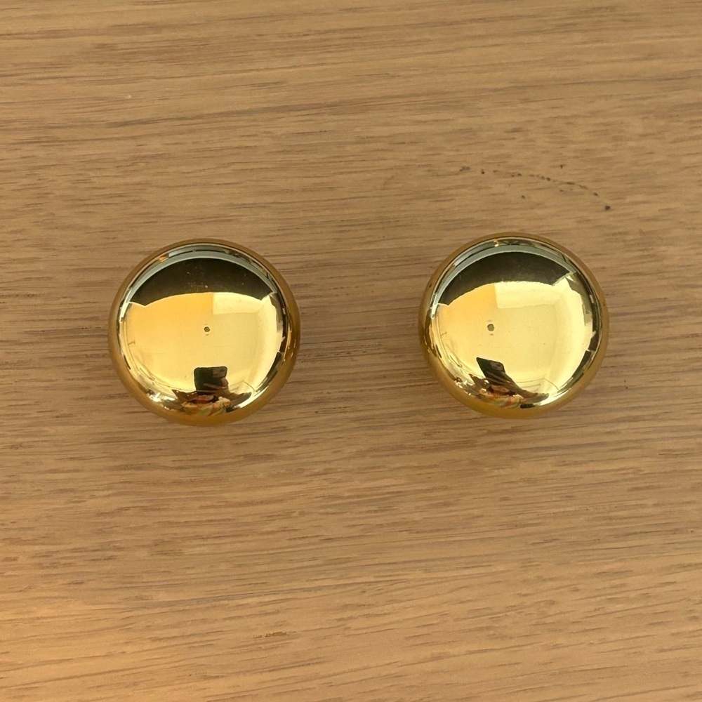 Set of 2 cabinet‎ door knobs Solid brass. New
